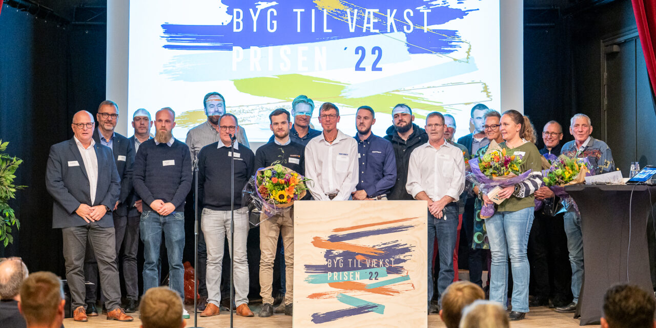 BYGGEBRANCHEN BLEV FEJRET VED AWARDSHOW I SVENDBORG